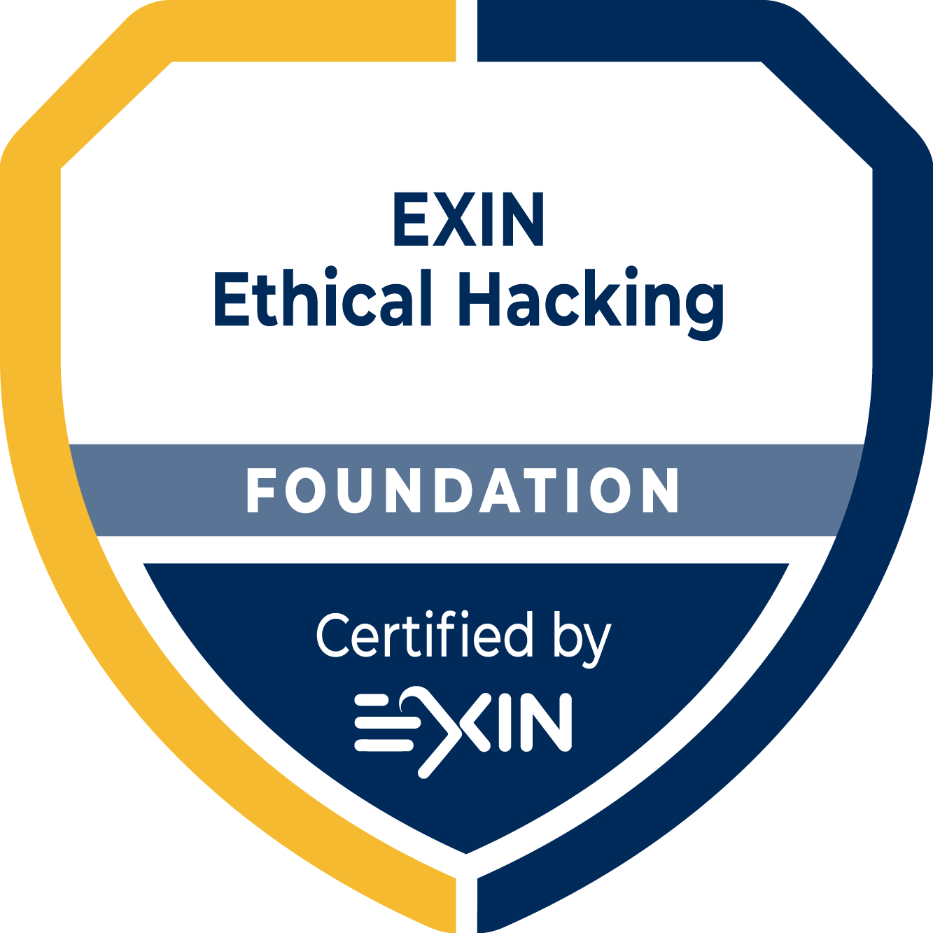 EXIN Ethical Hacking Foundation Badge